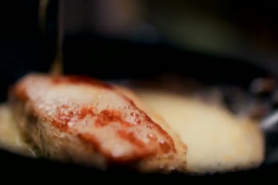 Fish in the pan